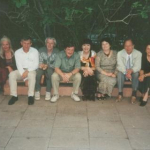 Около ресторана "Золотая долина", банкет после конференции PSI01, июль 2001 г.